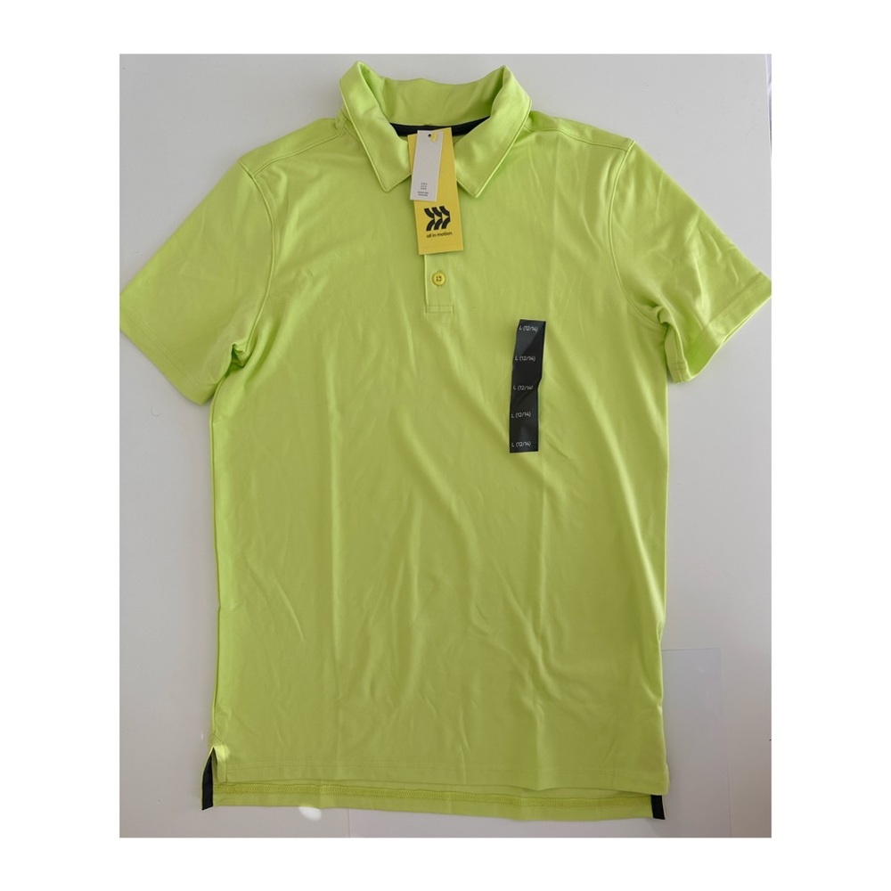 Boys Polo shirt size L 12-14y